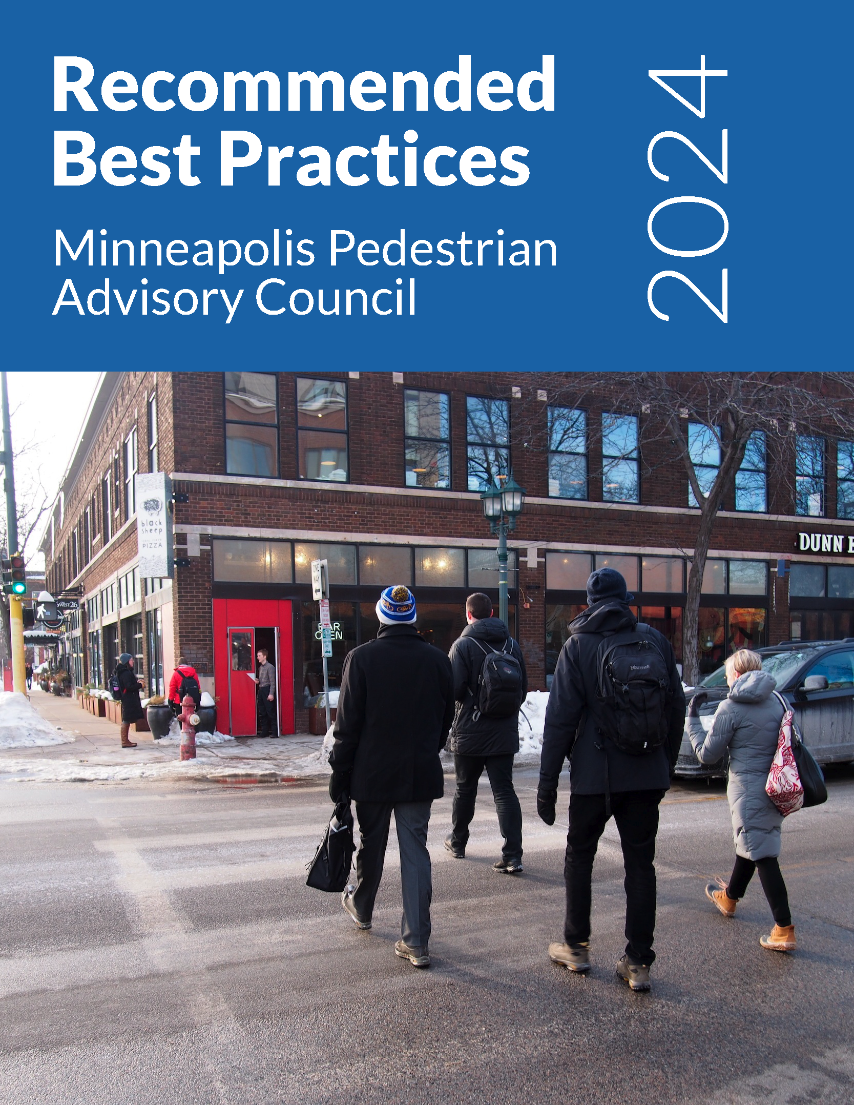 Potential cover for the 2024 Recommended Best Practices guide from the PAC